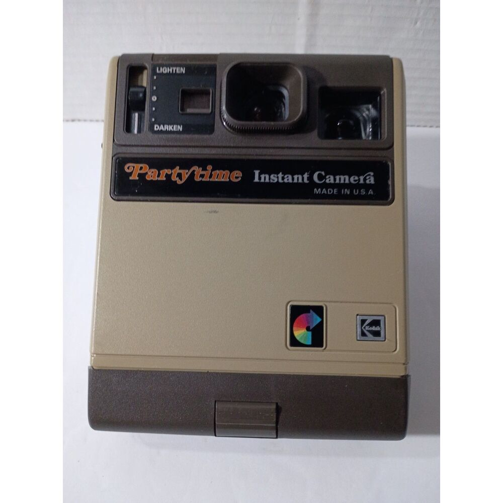 Vintage 1980s Kodak Party Time Instant Camera Made in USA